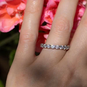 Ring Mia Kristallweiß