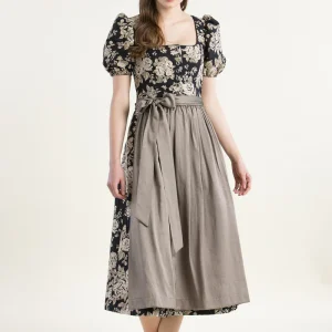 Almliebe Dirndl Rosmarie blau
