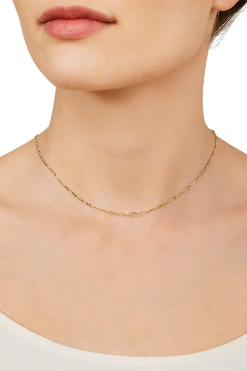 Choker Figaro - 925 Sterlingsilber – Bild 5