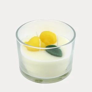 Kerze Lemon mit Geschenkbox